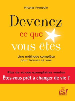 cover image of Devenez ce que vous êtes